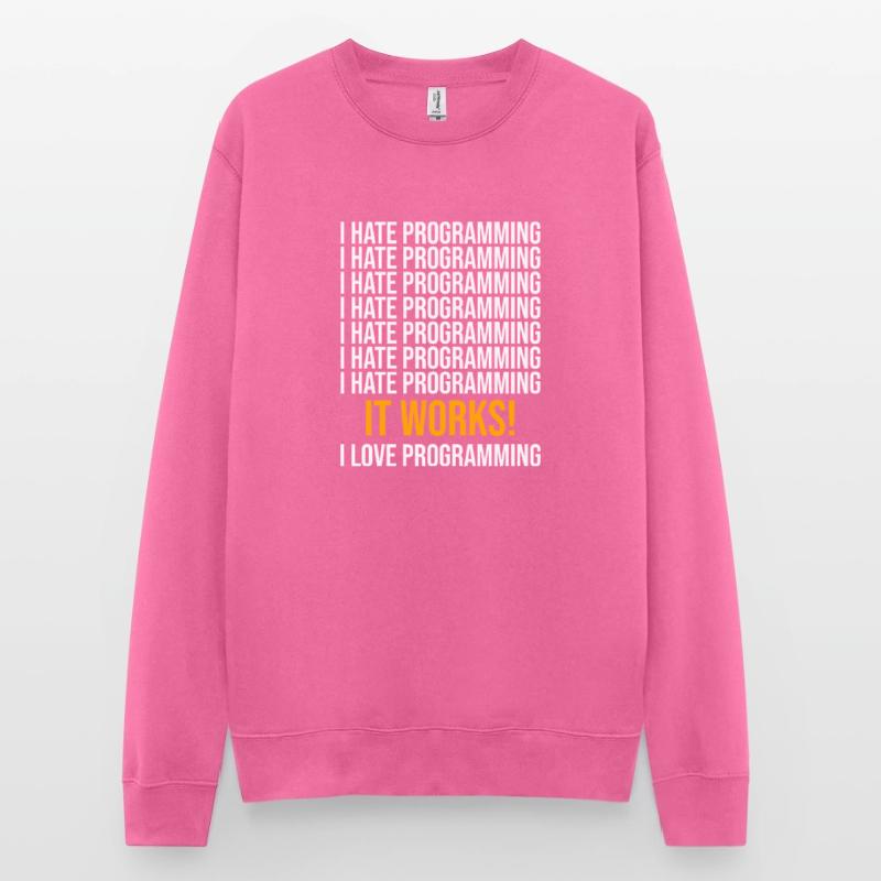 Coder Developer Programmer Coding IT Computer Unisex Sweatshirt