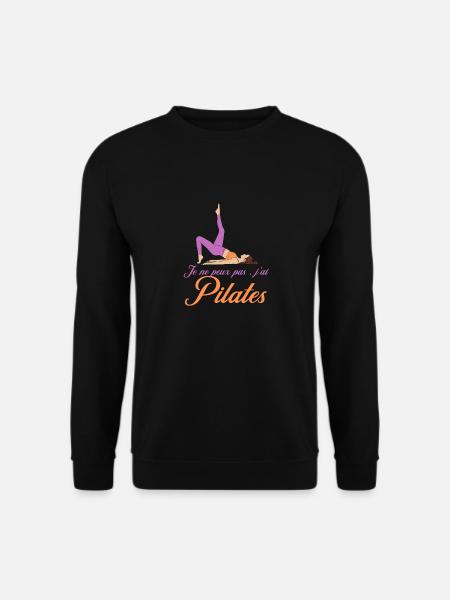 Je peux pas j ai pilates gym yoga - Sweat-shirt Unisexe - noir