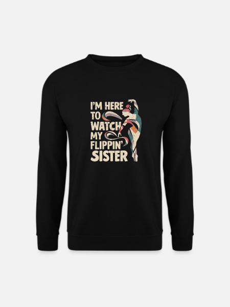 Proud Spectator – Sister - Unisex Sweatshirt - black