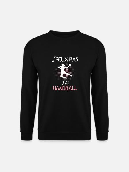 Joueuse de handball - Sweat-shirt Unisexe - noir