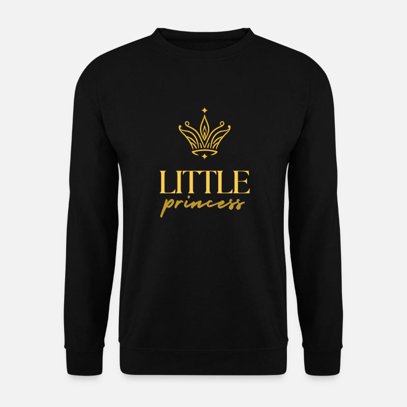 Petite princesse - petite princesse - Sweat-shirt Unisexe - noir