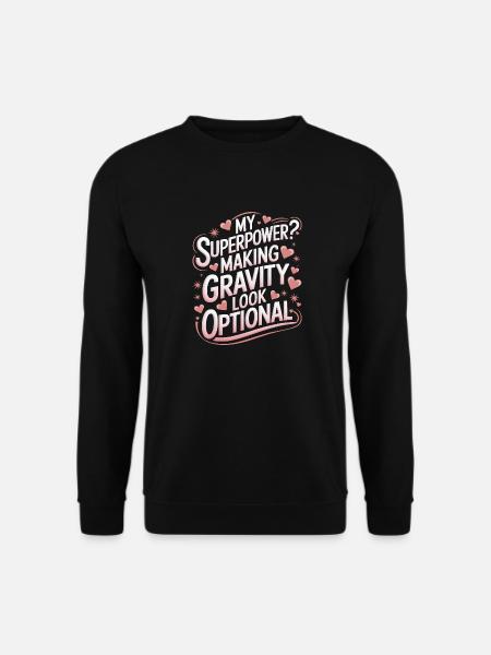 Turnen Turner Gymnastik - Unisex Pullover - Schwarz