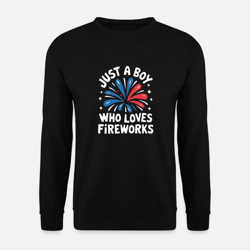 Pyrotechnie Feux d’artifice Pyrotechnie - Sweat-shirt Unisexe - noir
