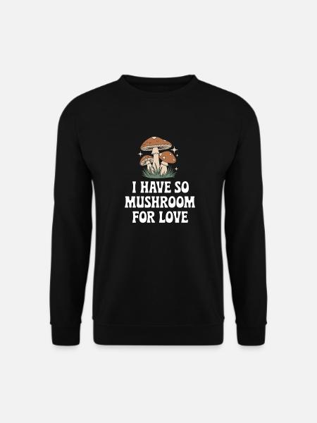 Champignons Champignons Champignon Champignon - Sweat-shirt Unisexe - noir