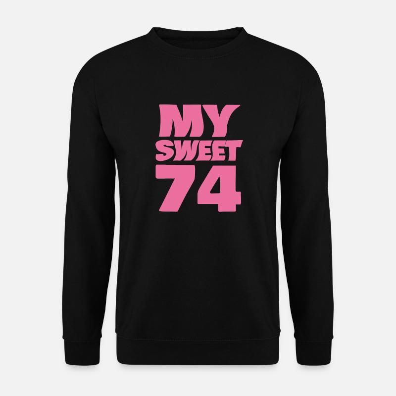 Sweet 74 - Unisex Pullover - Schwarz
