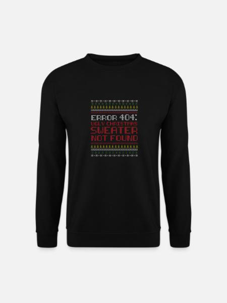 Christmas Gift 404 Programmer / Gift - Unisex Sweatshirt - black