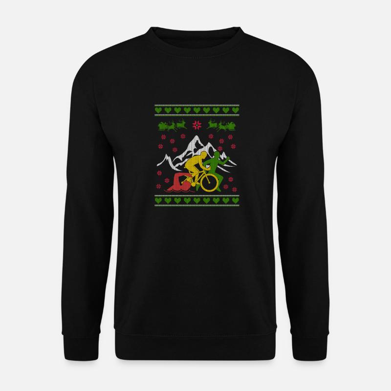 Triathlon Ugly Christmas Jumper - Unisex Pullover - Schwarz