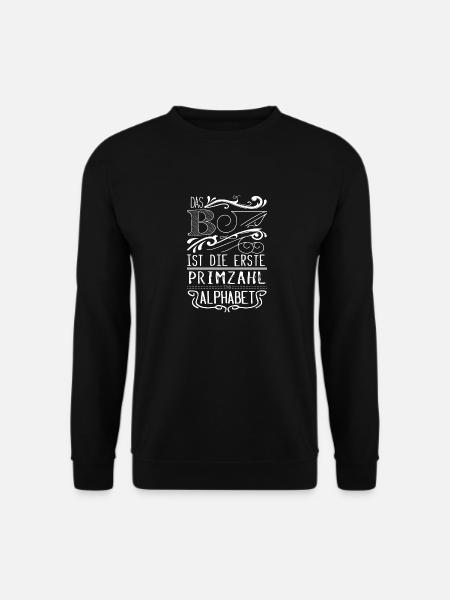 B ist keine Primzahl? - Unisex Pullover - Schwarz