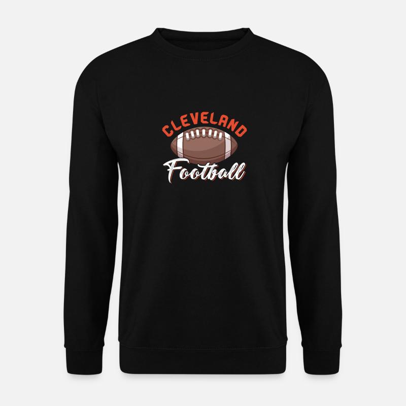 Cleveland Football - Unisex Pullover - Schwarz