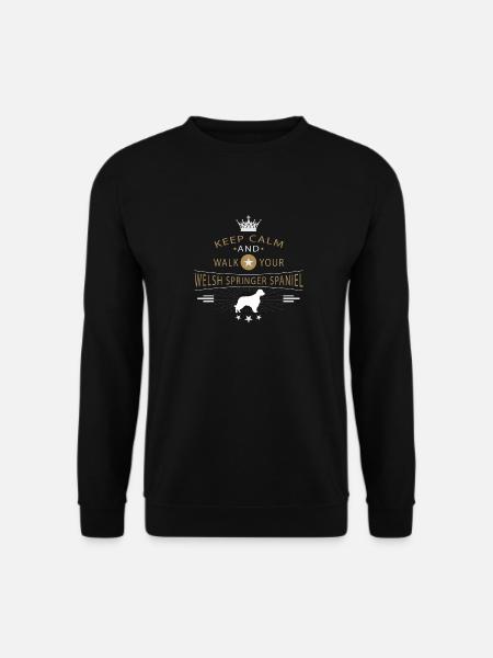 Welsh Springer Spaniel Shirt - Unisex Pullover - Schwarz