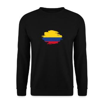 drapeau indigène, l'origine aiment la Colombie png - Sweat-shirt Unisexe - noir - Devant - Alina (178cm) & Michal (187cm)