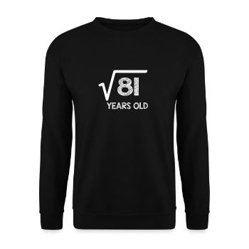 Racine de 81 9 ans - Sweat-shirt Unisexe - noir - Devant - Alina (178cm) & Michal (187cm)