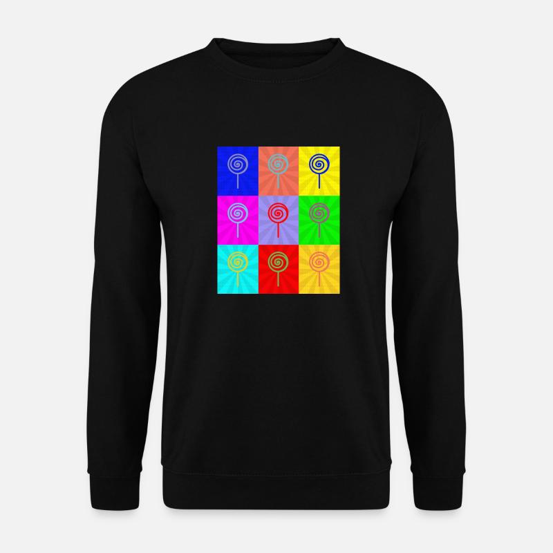 Pop-Art - Unisex Pullover - Schwarz