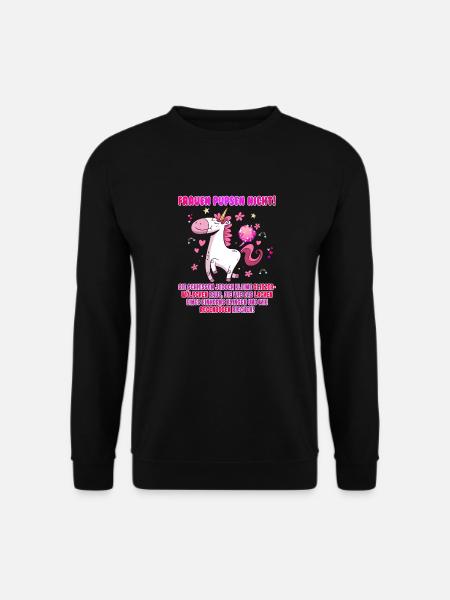 Frauen pupsen nicht - Unisex Pullover - Schwarz