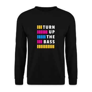 Allumez le cadeau DJ de basse - Sweat-shirt Unisexe - noir - Devant - Alina (178cm) & Michal (187cm)
