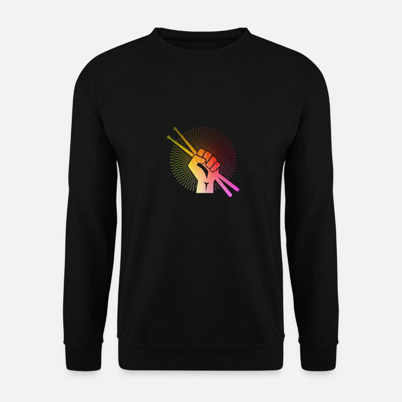 Drumsticks - Drummer Schlagzeuger Musik Band - Unisex Pullover - Schwarz