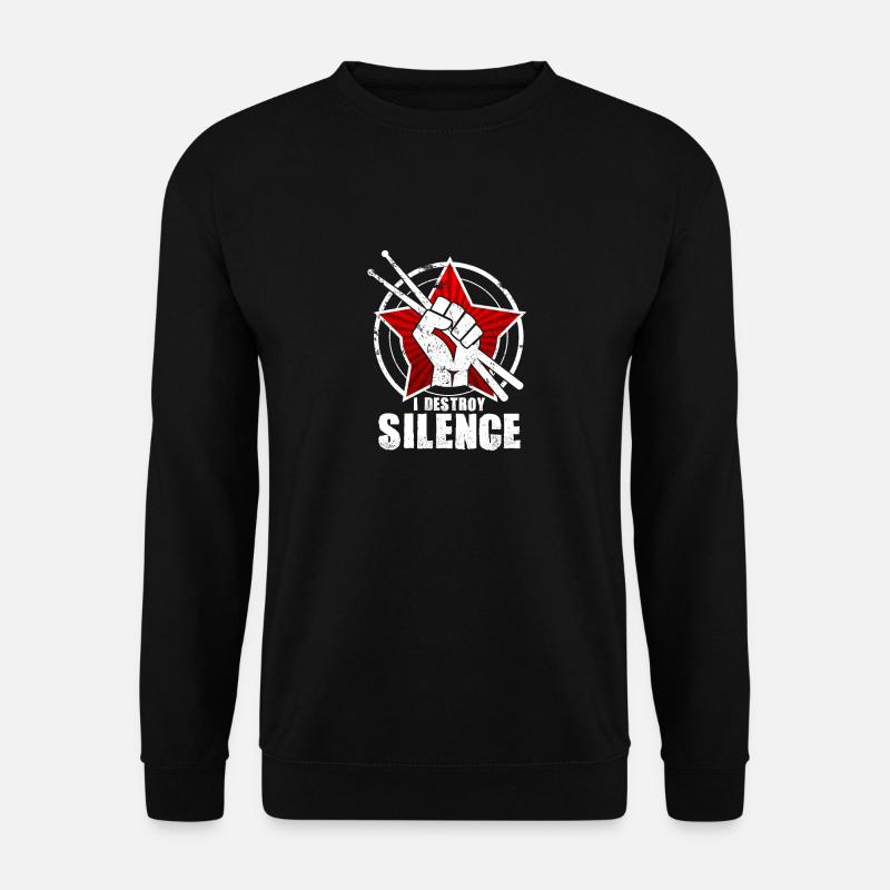 Drummer drummer drums gift - Unisex Sweatshirt - black