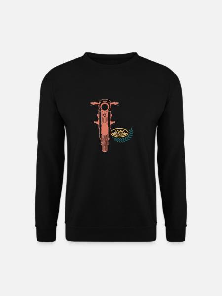 Jawa Motorrad Motorsport Hobby Geschenk Lebensstil - Unisex Pullover - Schwarz