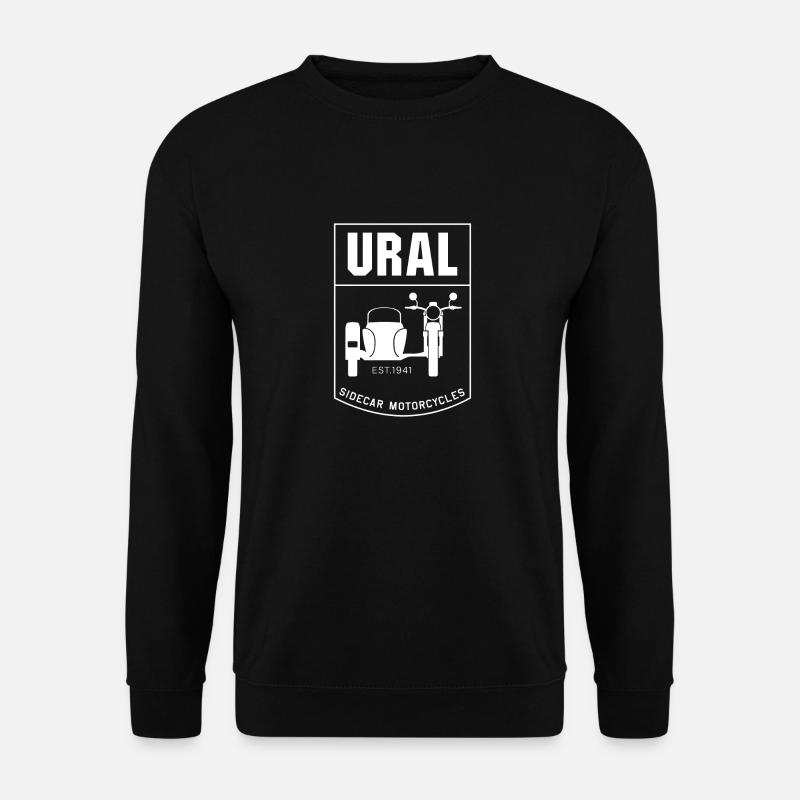 Ural sidecar motorcycles Motorradgespann Motorrad - Unisex Pullover - Schwarz