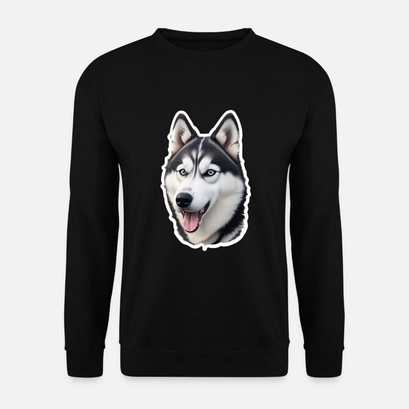 Husky - Unisex Pullover - Schwarz