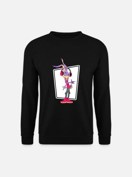 HipHop MC Real Ghetto Battle Rap Music Freestyle - Sweat-shirt Unisexe - noir