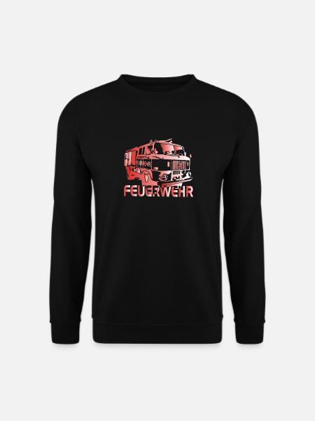 W50 Feuerwehr Spritze IFA - Unisex Pullover - Schwarz