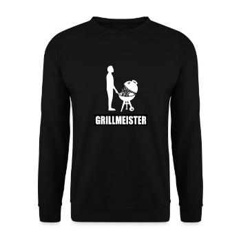 BBQ - Unisex Pullover - Schwarz - Vorne - Alina (178cm) & Michal (187cm)