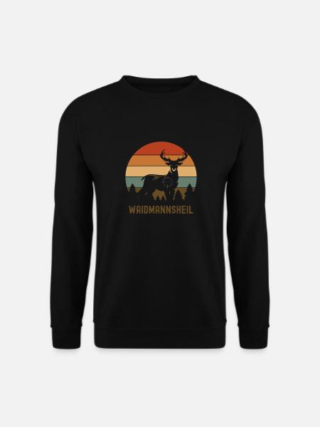 Jäger Waidmannsheil - Unisex Pullover - Schwarz
