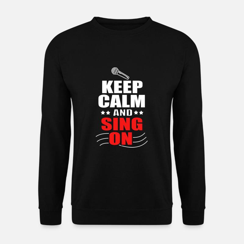 Karaoke - Unisex Pullover - Schwarz