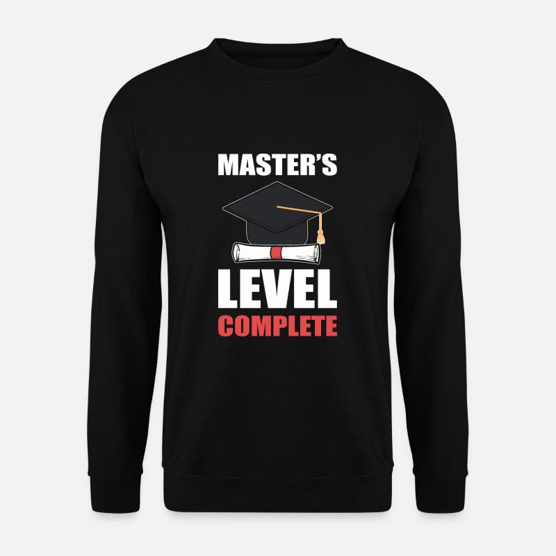 Master's Degree Graduation Ceremony - Unisex Sweatshirt - black