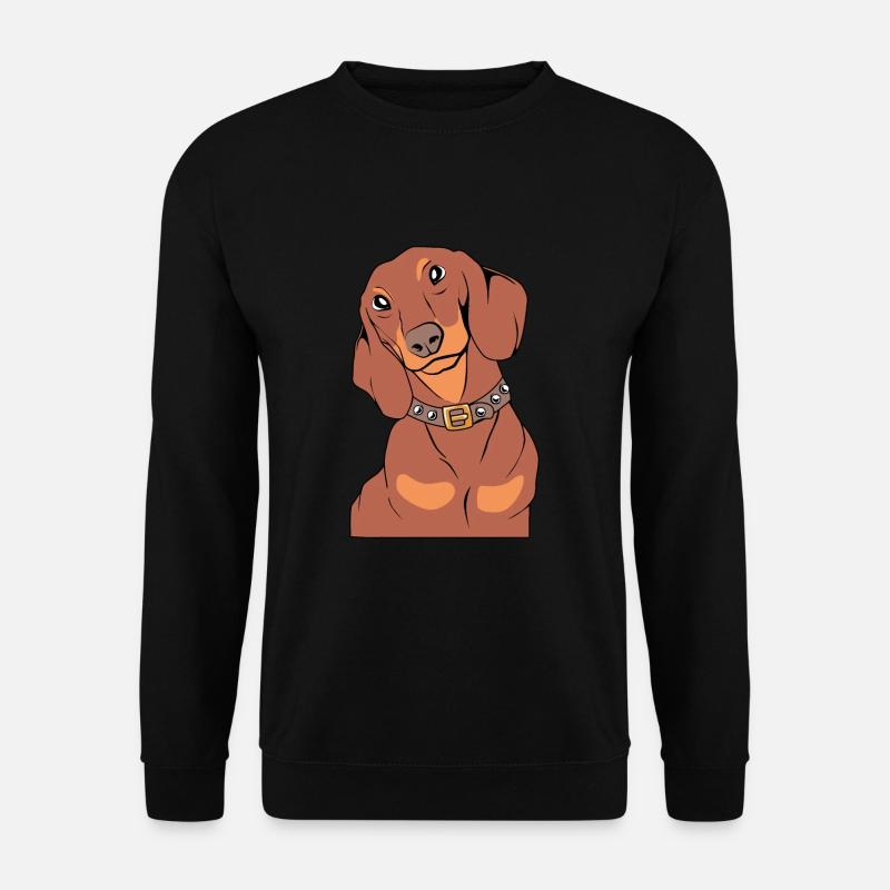 Teckel - Sweat-shirt Unisexe - noir