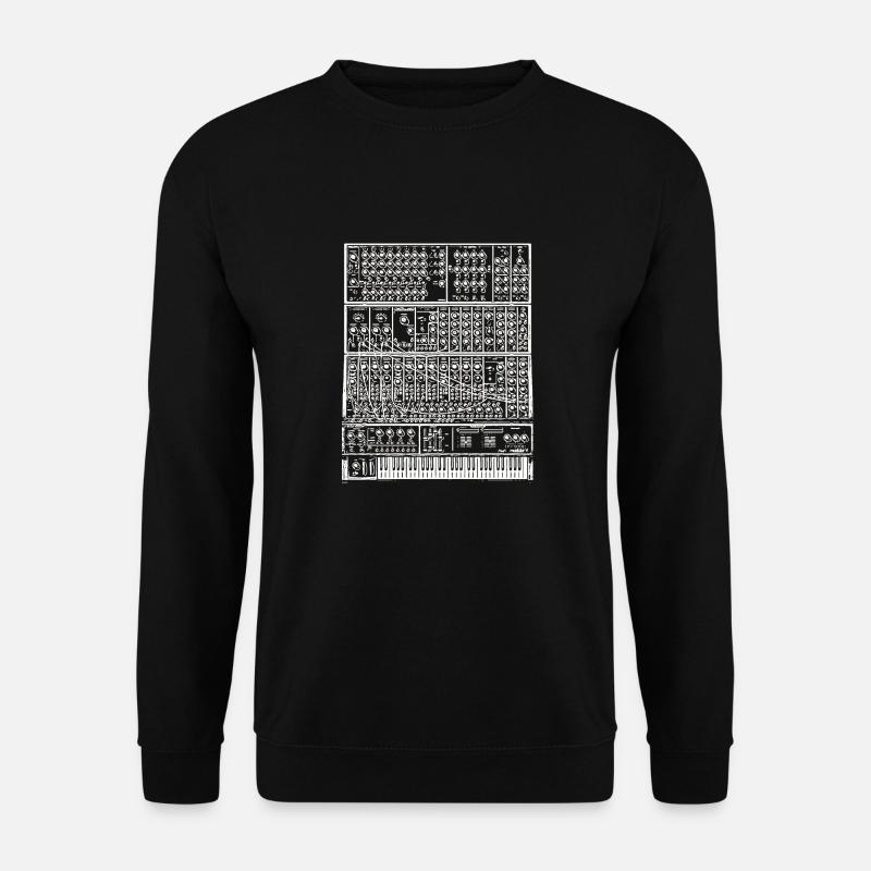 Modular system synth - Unisex Sweatshirt - black
