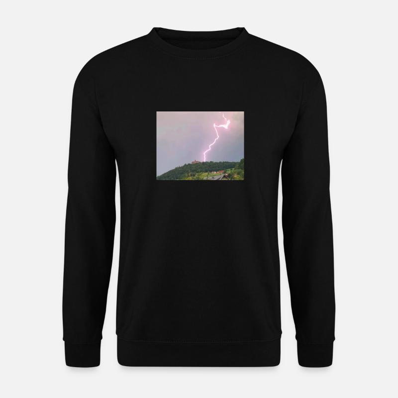 Burg breuberg Blitzeinschlag - Unisex Pullover - Schwarz