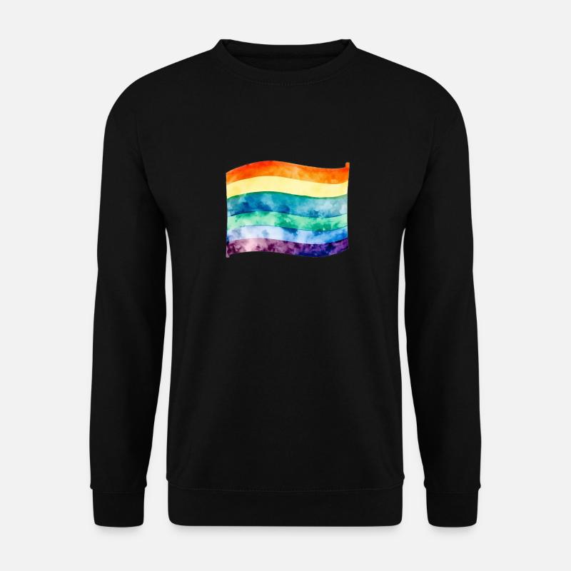 Lgbt flag - Unisex Sweatshirt - black