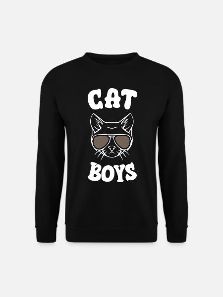 Cat Boys - Unisex Sweatshirt - black