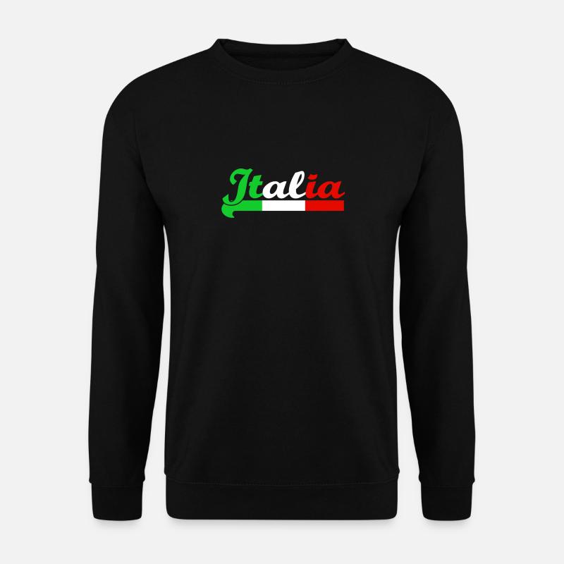 Italia - Unisex Pullover - Schwarz