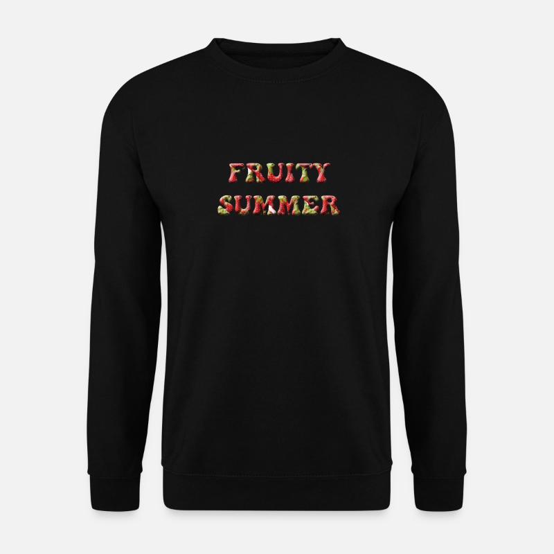 FRUCHTIGER SOMMER - Unisex Pullover - Schwarz