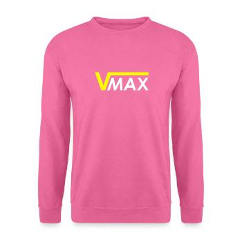 Maximale Geschwindigkeit v_max gelb - Unisex Pullover - Pink - Vorne