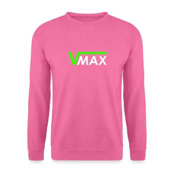Vitesse maximale v_max vert - Sweat-shirt Unisexe - rose - Devant