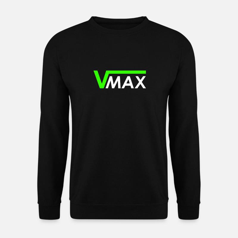 Vitesse maximale v_max vert - Sweat-shirt Unisexe - noir