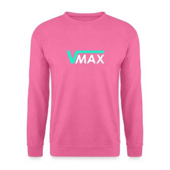 Maximale Geschwindigkeit v_max türkis - Unisex Pullover - Pink - Vorne
