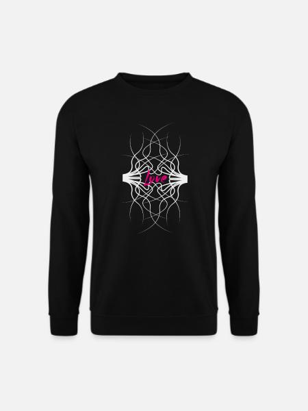Feeli,g love - Unisex Sweatshirt - black