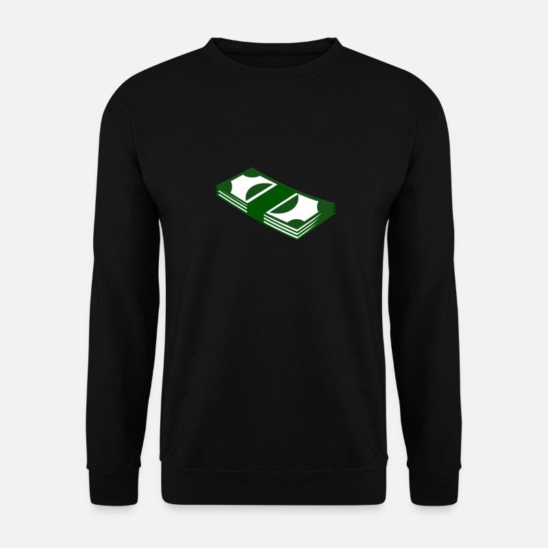 Small stack of money - Unisex Sweatshirt - black