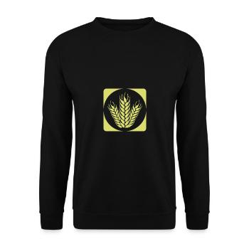 Farm harvesting - Farm Ernte - Unisex Pullover - Schwarz - Vorne - Alina (178cm) & Michal (187cm)