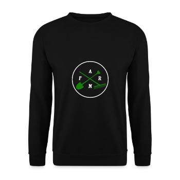Ferme avec des outils - ferme avec des outils - Sweat-shirt Unisexe - noir - Devant - Alina (178cm) & Michal (187cm)