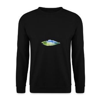 Agriculture paint - agriculture painting - Unisex Sweatshirt - black - Front - Alina (178cm) & Michal (187cm)