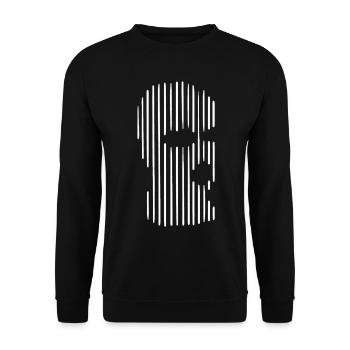 MASKE - Unisex Pullover - Schwarz - Vorne - Alina (178cm) & Michal (187cm)