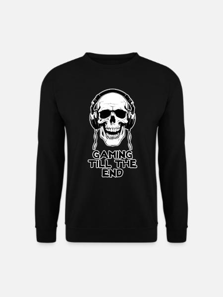 Gaming Till The End - Unisex Sweatshirt - black