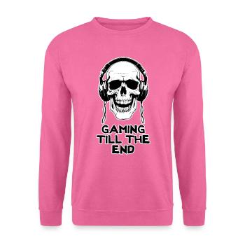 Spielen bis zum Ende - Unisex Pullover - Pink - Vorne
