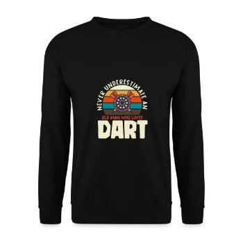 Billardkugel Pool Snooker Liebhaber Billardspieler - Unisex Pullover - Schwarz - Vorne - Alina (178cm) & Michal (187cm)